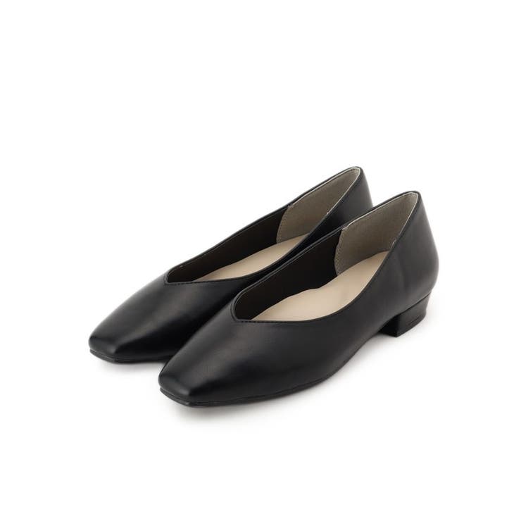 ブラック(019) | 【セレモニー】ローヒールパンプス | SHOO・LA・RUE