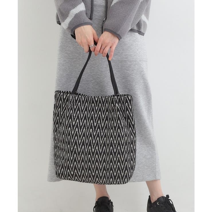 【インド製】ジャカードトートバッグ | SHOO・LA・RUE | 詳細画像1 