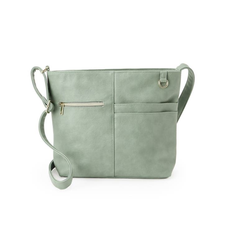 【8ポケット】フロント切り替えショルダーバッグ | SHOO・LA・RUE | 詳細画像14 