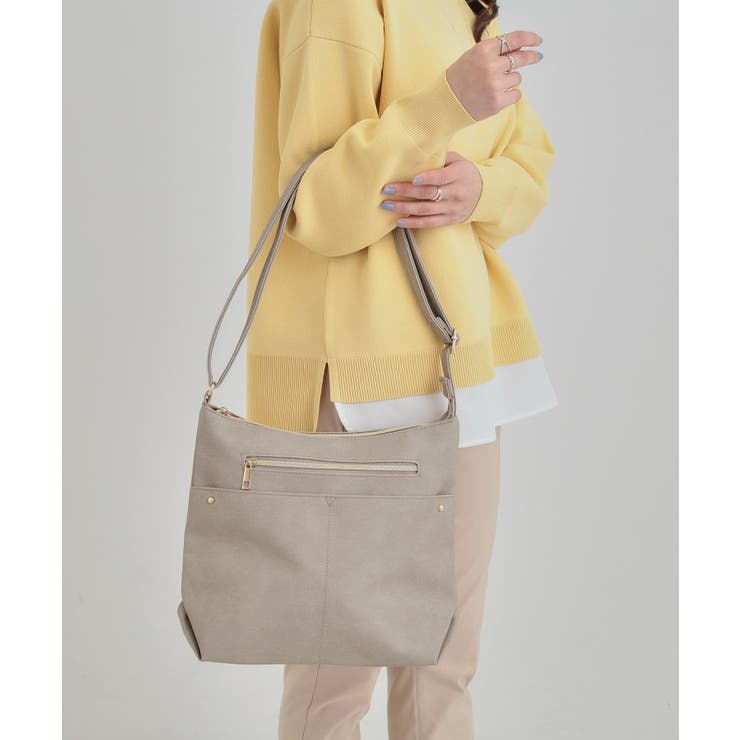 フロントWポケットショルダーバッグ | SHOO・LA・RUE | 詳細画像1 