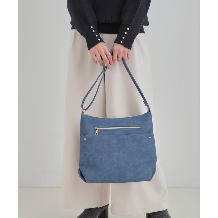 フロントWポケットショルダーバッグ | SHOO・LA・RUE | 詳細画像9 