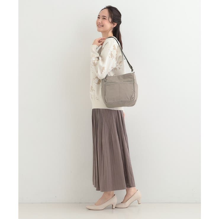 【撥水】収納力のある 10ポケットショルダーバッグ | SHOO・LA・RUE | 詳細画像6 