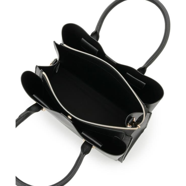 一枚革風三層トートバッグ | SHOO・LA・RUE | 詳細画像13 