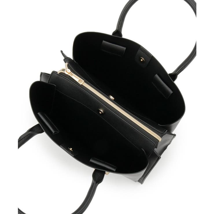 一枚革風三層トートバッグ | SHOO・LA・RUE | 詳細画像17 