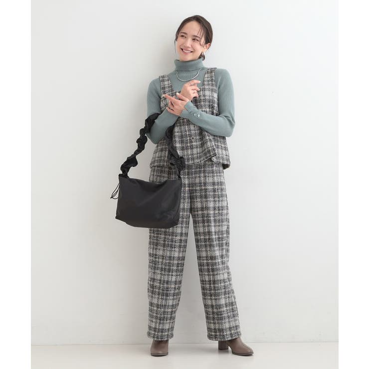 【撥水】ドロストギャザーショルダーバッグ | SHOO・LA・RUE | 詳細画像4 