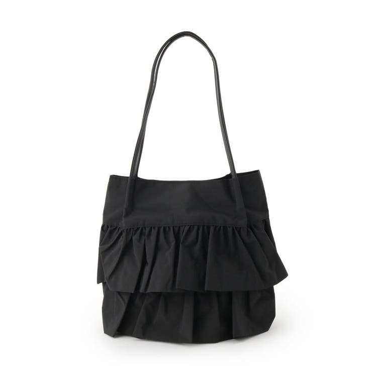 【撥水】つまみハンドルフリルトートバッグ | SHOO・LA・RUE | 詳細画像7 