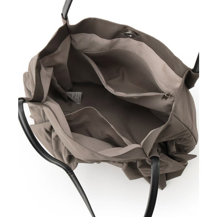 【撥水】つまみハンドルフリルトートバッグ | SHOO・LA・RUE | 詳細画像15 