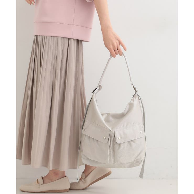 シルバー(006) | ダブルポケットワンショルダーバッグ | SHOO・LA・RUE