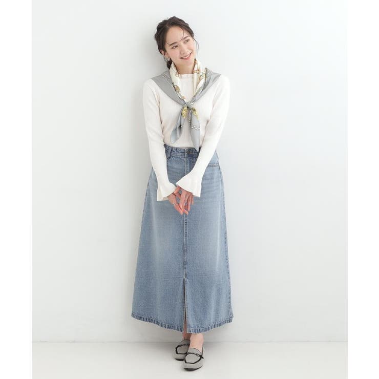 大判プリントスカーフ（88×88cm） | SHOO・LA・RUE | 詳細画像6 