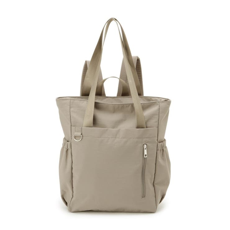 【撥水】トートにもなるスクエアリュック | SHOO・LA・RUE | 詳細画像10 