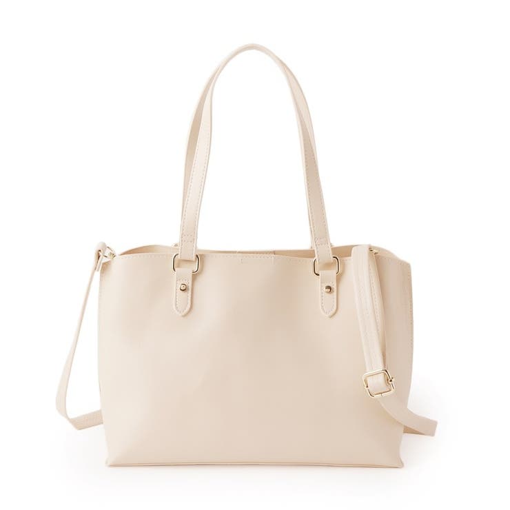 サイド配色トートバッグ | SHOO・LA・RUE | 詳細画像7 