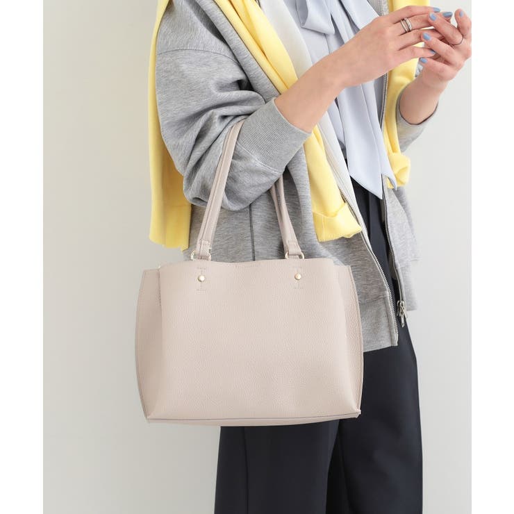 【軽量／2WAY】ふわっと軽いトートバッグ | SHOO・LA・RUE | 詳細画像1 