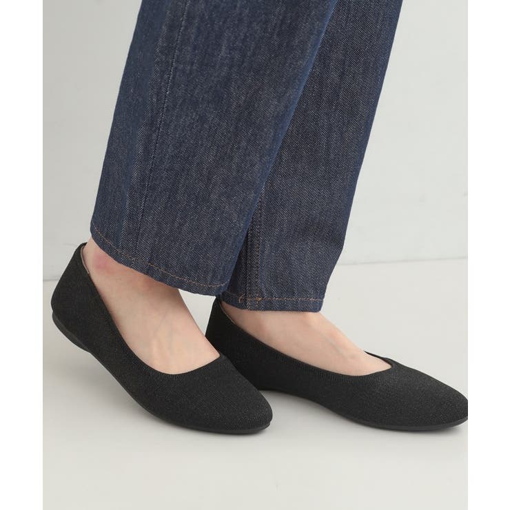 【NEW】洗えてサラサラニットパンプス | SHOO・LA・RUE | 詳細画像1 