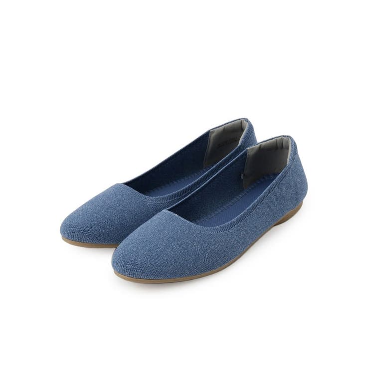 ブルー(092) | 【NEW】洗えてサラサラニットパンプス | SHOO・LA・RUE