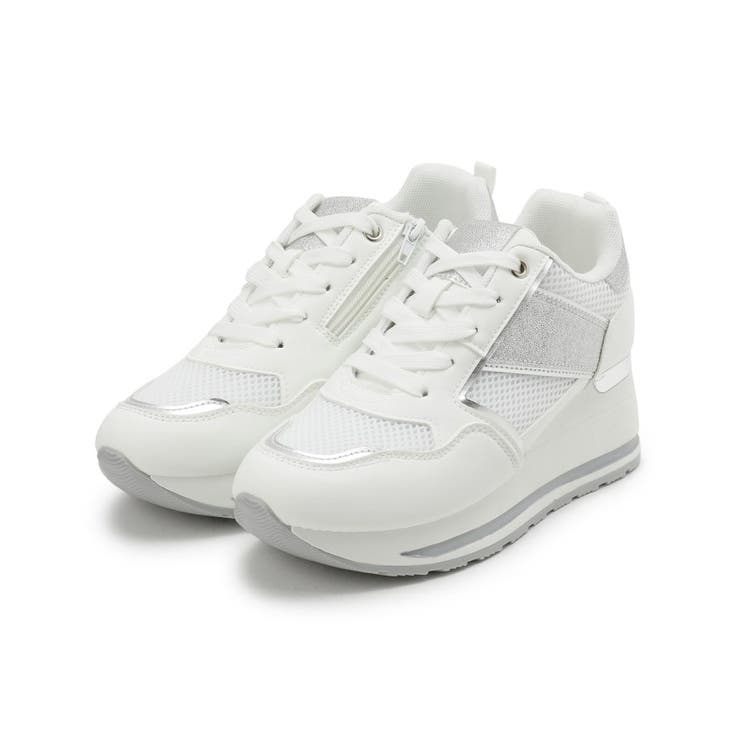 アイボリー(004) | ヒールアップスニーカー | SHOO・LA・RUE