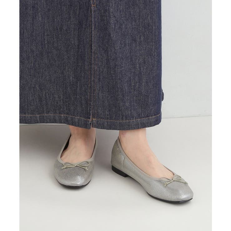 【ふかふか】シャーリングバレエシューズ | SHOO・LA・RUE | 詳細画像1 