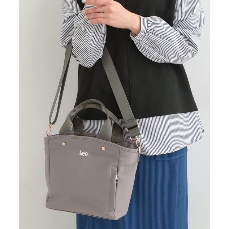 グレー(012) | 【Lee別注／撥水】6ポケットトートバッグ | SHOO・LA・RUE