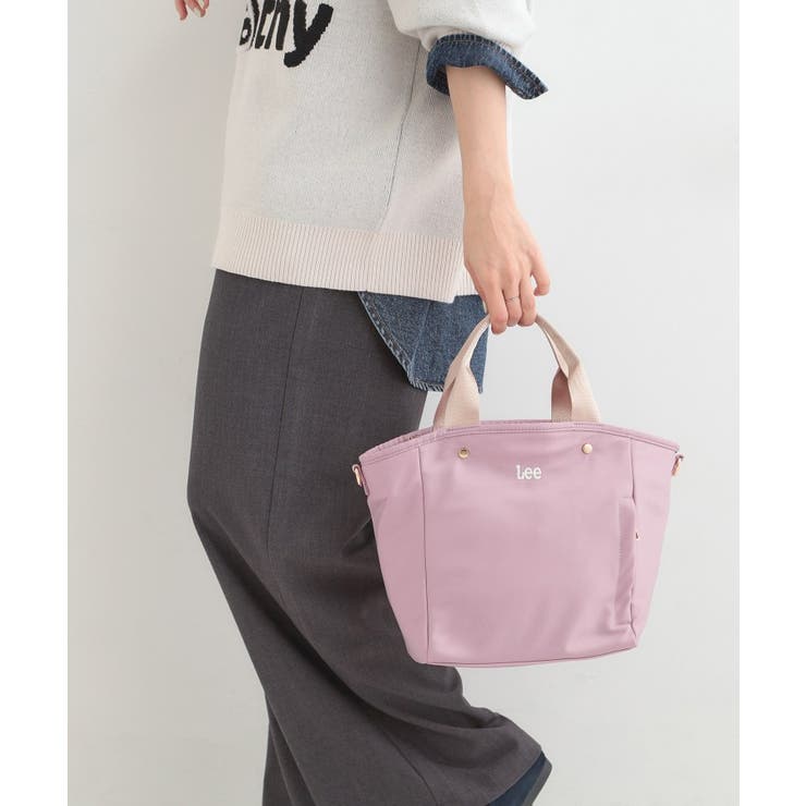 ピンク(072) | 【Lee別注／撥水】6ポケットトートバッグ | SHOO・LA・RUE