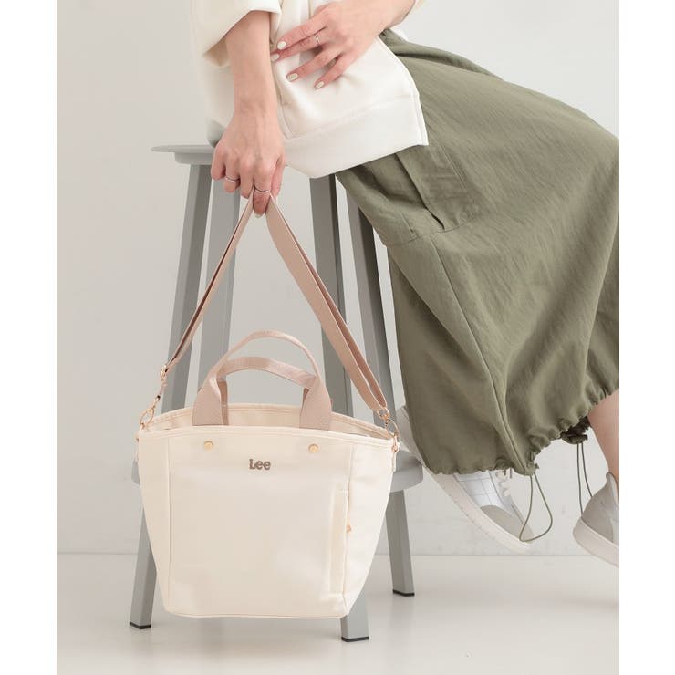アイボリー(804) | 【Lee別注／撥水】6ポケットトートバッグ | SHOO・LA・RUE