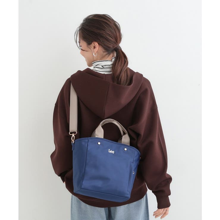 ネイビー(894) | 【Lee別注／撥水】6ポケットトートバッグ | SHOO・LA・RUE