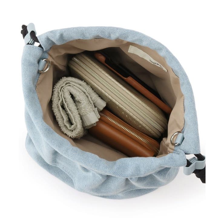 デニム巾着ショルダーバッグ | SHOO・LA・RUE | 詳細画像12 