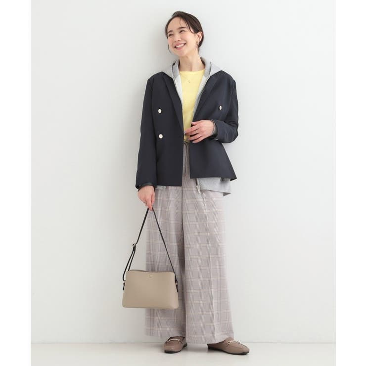 一枚革風3層ショルダーバッグ | SHOO・LA・RUE | 詳細画像4 