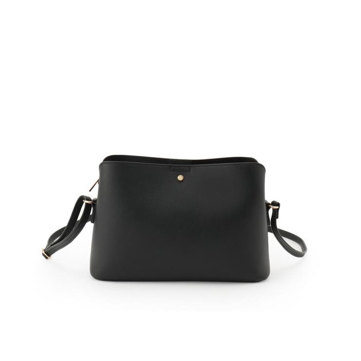 一枚革風3層ショルダーバッグ | SHOO・LA・RUE | 詳細画像7 