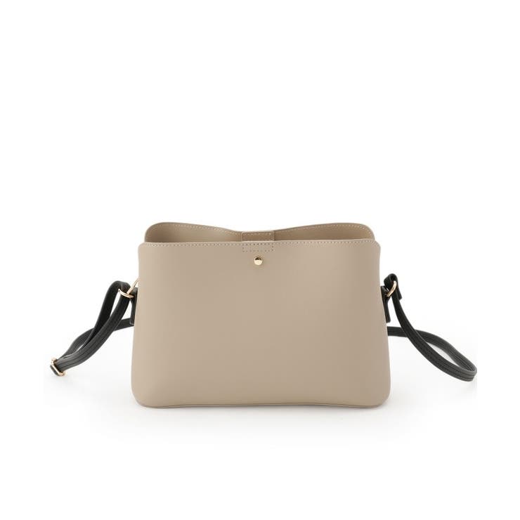 一枚革風3層ショルダーバッグ | SHOO・LA・RUE | 詳細画像8 