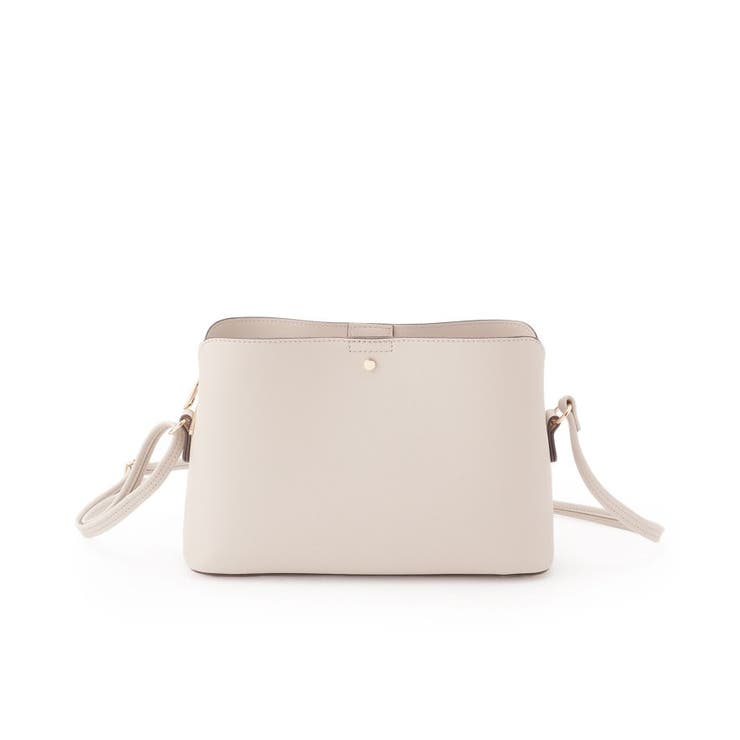 一枚革風3層ショルダーバッグ | SHOO・LA・RUE | 詳細画像9 