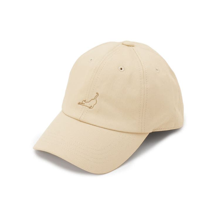 猫シルエット刺繍キャップ | SHOO・LA・RUE | 詳細画像1 