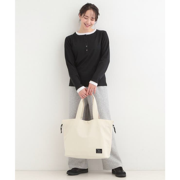 ぽこぽこ生地ビッグトートバッグ | SHOO・LA・RUE | 詳細画像4 