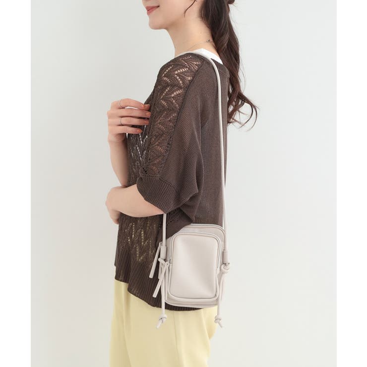 スクエアミニショルダーバッグ | SHOO・LA・RUE | 詳細画像1 