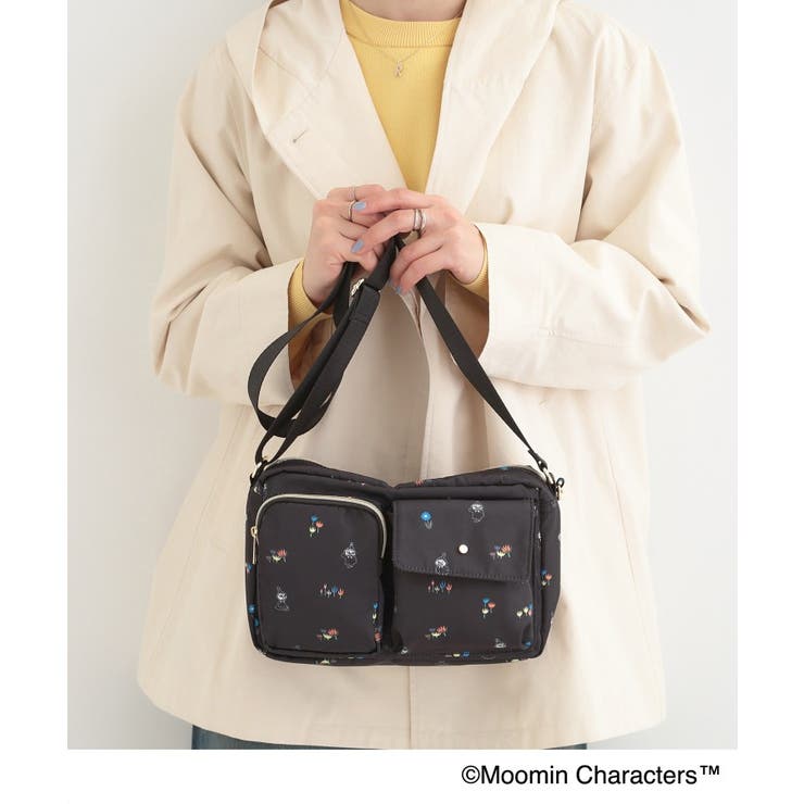 ブラック(019) | 【ムーミン】コラボショルダーバッグ | SHOO・LA・RUE