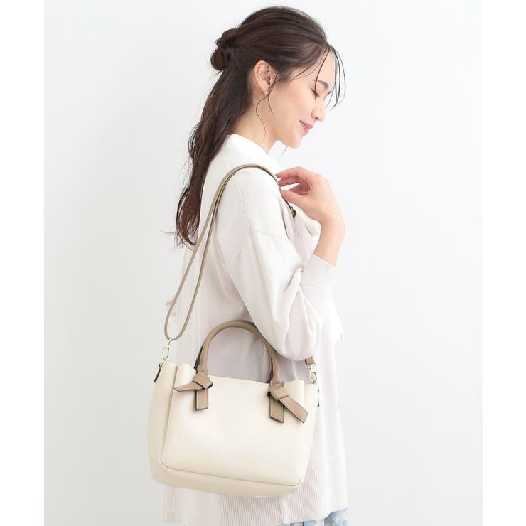 ハンドルリボンデザイントートバッグ | SHOO・LA・RUE | 詳細画像5 