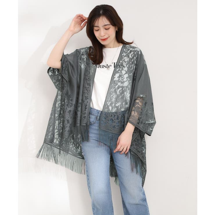 レースポンチョ | SHOO・LA・RUE | 詳細画像1 