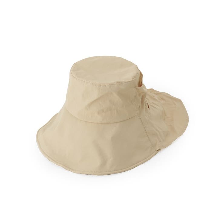 【UV/吸水速乾】うしろリボンシェード付きハット | SHOO・LA・RUE | 詳細画像9 