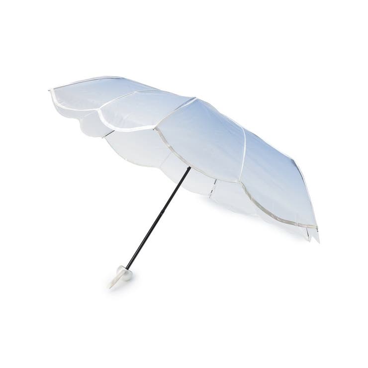 サックスブルー(090) | 【雨傘/ビニール傘/折りたたみ傘】【Wpc．】マーメイドアンブレラ ミニ | SHOO・LA・RUE