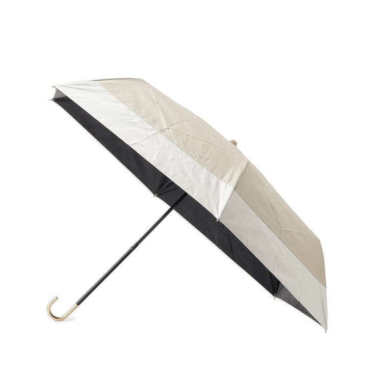 【折りたたみ傘/晴雨兼用】【because】バイカラーミニ | SHOO・LA・RUE | 詳細画像1 