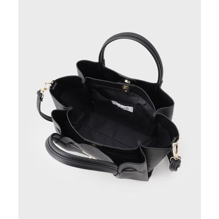 【軽量/2WAY/通勤対応】フロントベルトデザインミドルトートバッグ | OPAQUE.CLIP | 詳細画像28