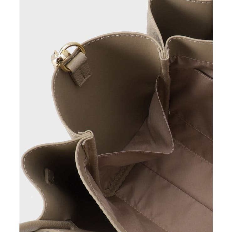 【軽量/2WAY/通勤対応】フロントベルトデザインミドルトートバッグ | OPAQUE.CLIP | 詳細画像35