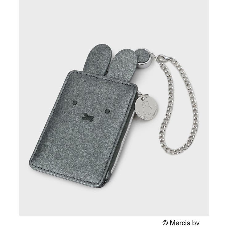 ブラックシルバー(109) | 【新色追加！】miffy ｘ OPAQUE.CLIP リールパスケース | OPAQUE.CLIP