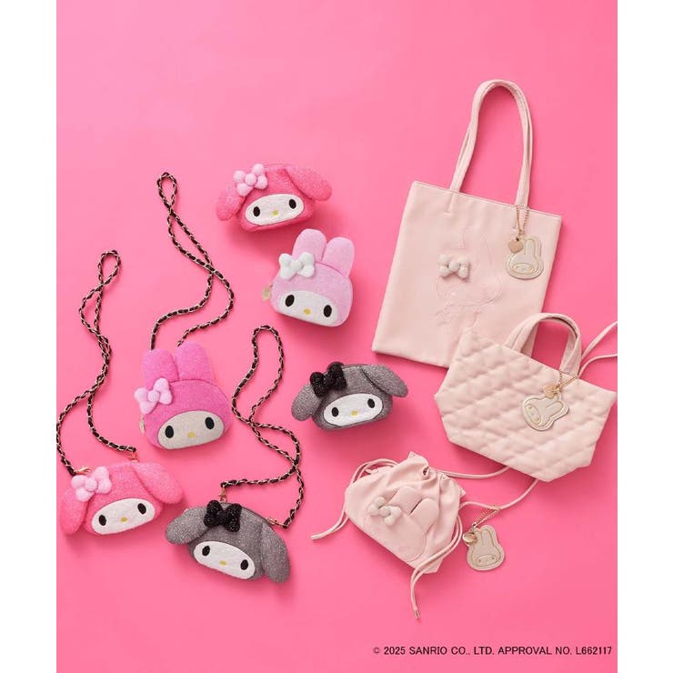 【マイメロディ】キルティングミドルトートバッグ | OPAQUE.CLIP | 詳細画像13 