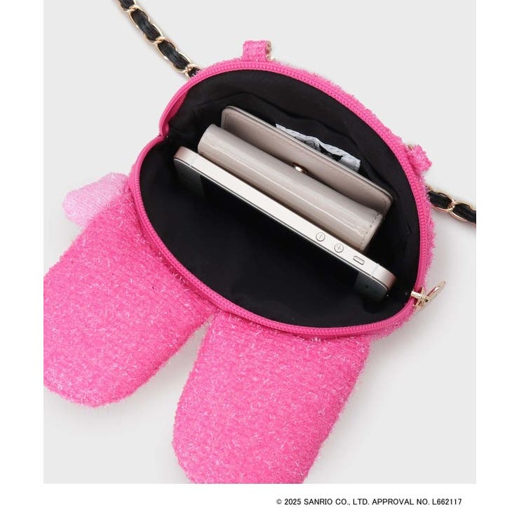 【マイメロディ】フェイス型2WAYキラキラミニショルダー | OPAQUE.CLIP | 詳細画像8 