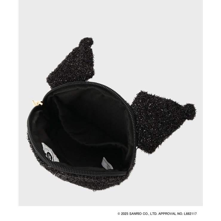 ◆【クロミ】フェイス型キラキラシェルポーチ | OPAQUE.CLIP | 詳細画像5 