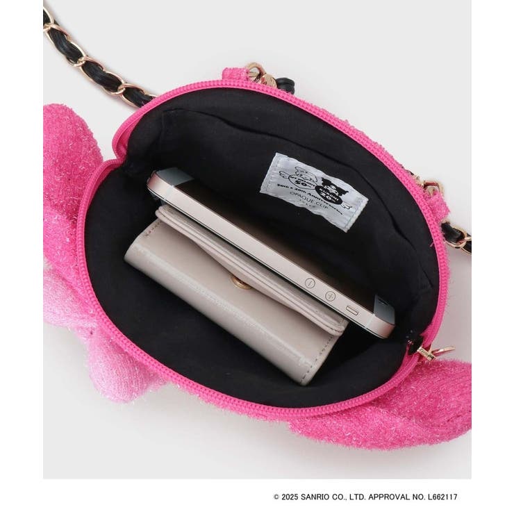 【マイメロディ】たれ耳フェイス型2WAYキラキラミニショルダー | OPAQUE.CLIP | 詳細画像8 