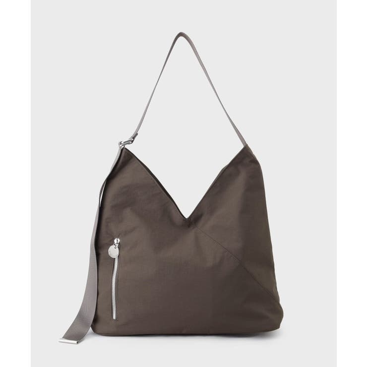 【A4サイズ対応／長さ調整可能】ダブルトライアングルデザインショルダーバッグ | OPAQUE.CLIP | 詳細画像8 