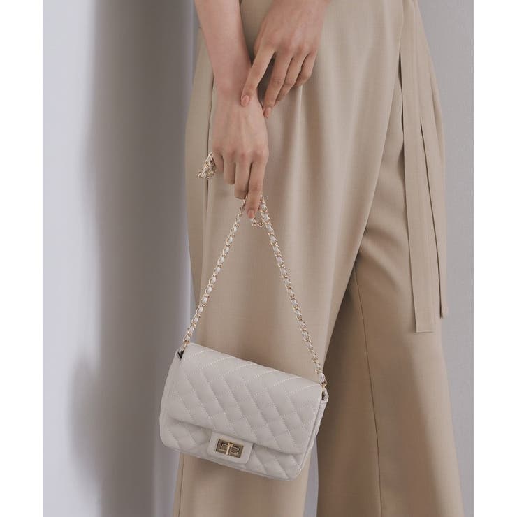 パフィーキルティングチェーンショルダーバッグ | OPAQUE.CLIP | 詳細画像5 