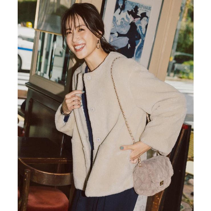 パフィーキルティングチェーンショルダーバッグ | OPAQUE.CLIP | 詳細画像2 