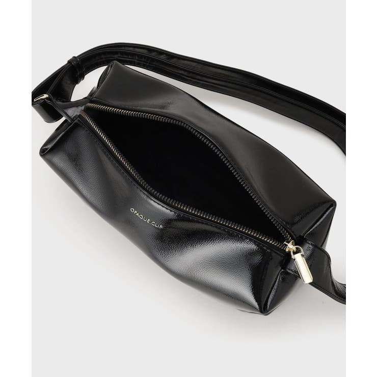 【2WAY】エナメルワイドスクエアボストンバッグ | OPAQUE.CLIP | 詳細画像11 