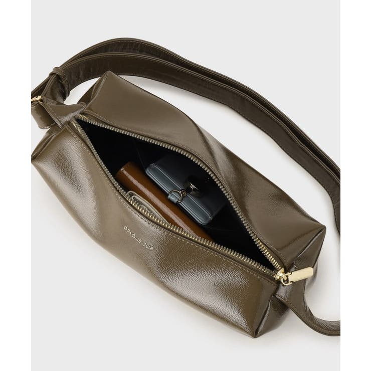 【2WAY】エナメルワイドスクエアボストンバッグ | OPAQUE.CLIP | 詳細画像12 